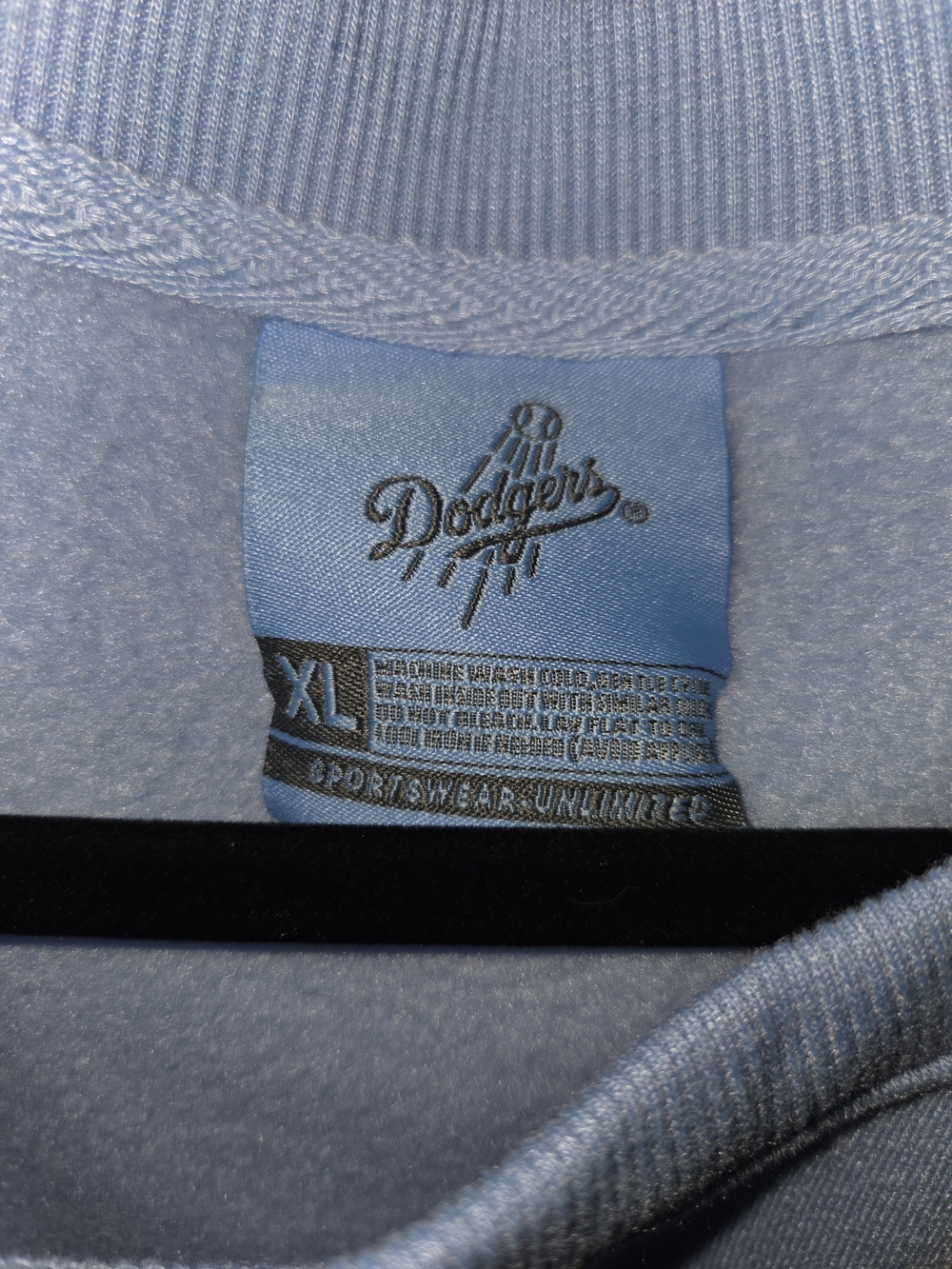 Los Angeles Light Blue Womens nigjt 2024 Crewneck Sweatshirt - Picture 4 of 6